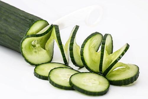 Cucumber, Salad, Food, Healthy, Green